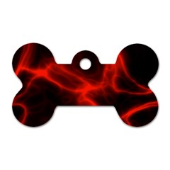 Cosmic Energy Red Dog Tag Bone (one Side)