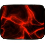 Cosmic Energy Red Fleece Blanket (Mini) 35 x27  Blanket