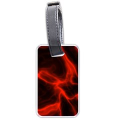 Cosmic Energy Red Luggage Tags (one Side) 