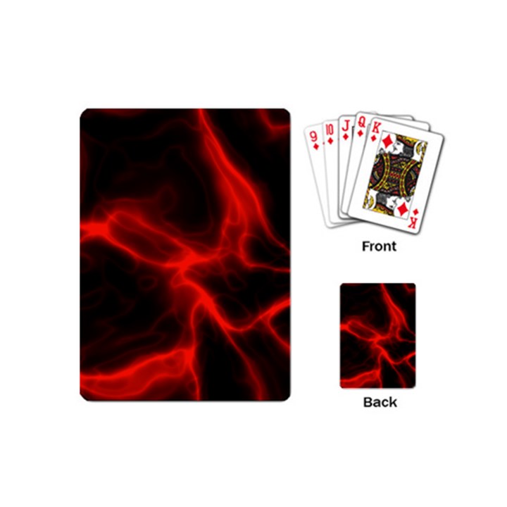 Cosmic Energy Red Playing Cards (Mini) 