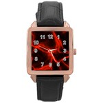 Cosmic Energy Red Rose Gold Watches Front