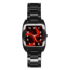 Cosmic Energy Red Stainless Steel Barrel Watch by ImpressiveMoments