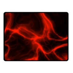 Cosmic Energy Red Double Sided Fleece Blanket (small) 