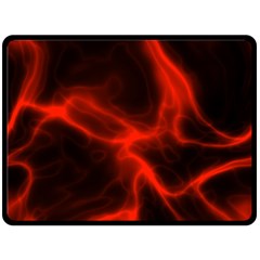 Cosmic Energy Red Double Sided Fleece Blanket (large) 