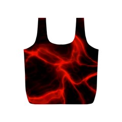 Cosmic Energy Red Full Print Recycle Bags (s) 