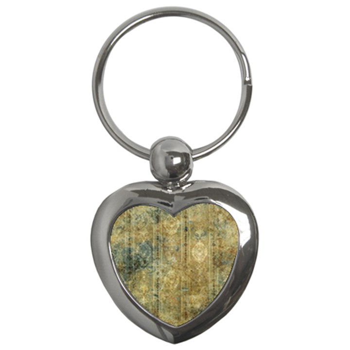 Beautiful  Decorative Vintage Design Key Chains (Heart) 