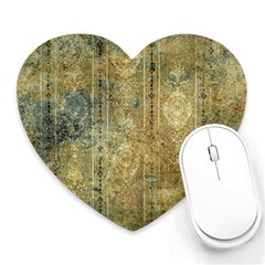 Beautiful  Decorative Vintage Design Heart Mousepads