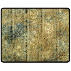 Beautiful  Decorative Vintage Design Double Sided Fleece Blanket (medium) 