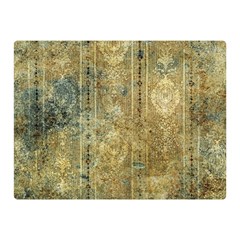 Beautiful  Decorative Vintage Design Double Sided Flano Blanket (mini) 