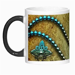 Elegant Vintage With Pearl Necklace Morph Mugs