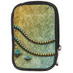 Elegant Vintage With Pearl Necklace Compact Camera Cases Front