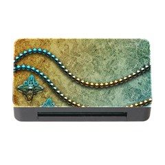 Elegant Vintage With Pearl Necklace Memory Card Reader With Cf