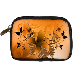 Awesome Summer  Flowers In Soft Red And Yellow Digital Camera Cases