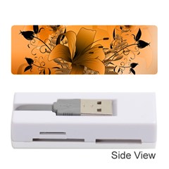 Awesome Summer  Flowers In Soft Red And Yellow Memory Card Reader (stick) 