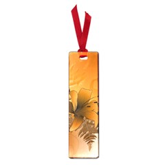 Awesome Summer  Flowers In Soft Red And Yellow Small Book Marks