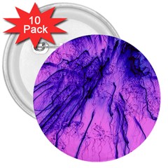 Special Fireworks Pink,blue 3  Buttons (10 Pack) 