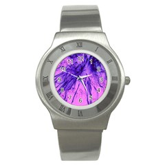 Special Fireworks Pink,blue Stainless Steel Watches by ImpressiveMoments