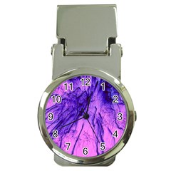 Special Fireworks Pink,blue Money Clip Watches