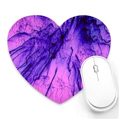 Special Fireworks Pink,blue Heart Mousepads by ImpressiveMoments