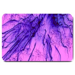 Special Fireworks Pink,blue Large Doormat 