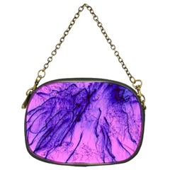 Special Fireworks Pink,blue Chain Purses (two Sides) 