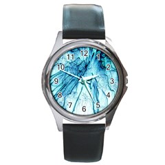 Special Fireworks, Aqua Round Metal Watches