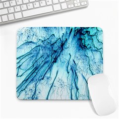 Special Fireworks, Aqua Large Mousepads