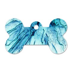 Special Fireworks, Aqua Dog Tag Bone (two Sides)