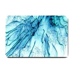 Special Fireworks, Aqua Small Doormat 