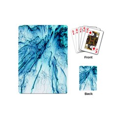 Special Fireworks, Aqua Playing Cards (mini) 