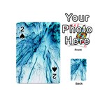 Special Fireworks, Aqua Playing Cards 54 (Mini)  Front - Spade2