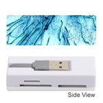 Special Fireworks, Aqua Memory Card Reader (Stick)  Front