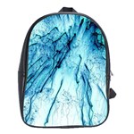 Special Fireworks, Aqua School Bags (XL)  Front