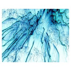 Special Fireworks, Aqua Double Sided Flano Blanket (medium) 