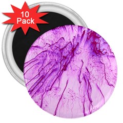 Special Fireworks, Pink 3  Magnets (10 Pack) 