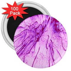 Special Fireworks, Pink 3  Magnets (100 Pack)