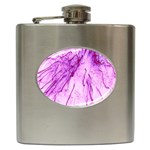 Special Fireworks, Pink Hip Flask (6 oz) Front