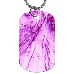 Special Fireworks, Pink Dog Tag (two Sides)