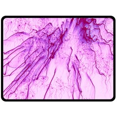 Special Fireworks, Pink Fleece Blanket (large) 