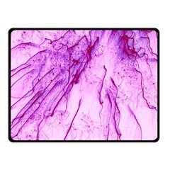 Special Fireworks, Pink Fleece Blanket (small)