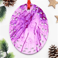 Special Fireworks, Pink Ornament (oval Filigree) 