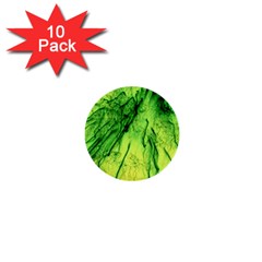 Special Fireworks, Green 1  Mini Buttons (10 Pack) 