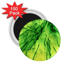 Special Fireworks, Green 2 25  Magnets (100 Pack) 