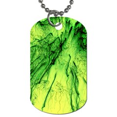 Special Fireworks, Green Dog Tag (one Side)