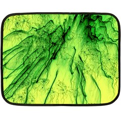 Special Fireworks, Green Fleece Blanket (mini)