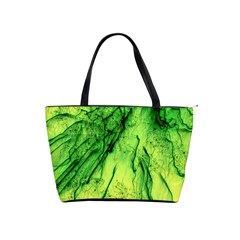 Special Fireworks, Green Shoulder Handbags