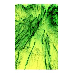 Special Fireworks, Green Shower Curtain 48  X 72  (small) 