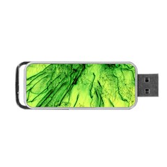 Special Fireworks, Green Portable Usb Flash (two Sides) by ImpressiveMoments