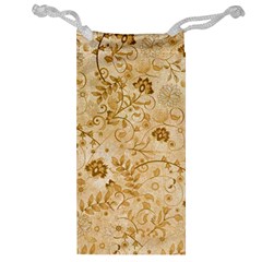 Flower Pattern In Soft  Colors Jewelry Bags