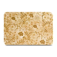 Flower Pattern In Soft  Colors Plate Mats